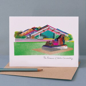 Carte du conservatoire Princess of Wales, Kew London, LM233