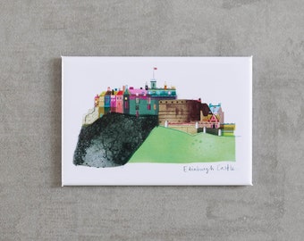 Edinburgh Castle magneet, Schots geschenk, LMAG008