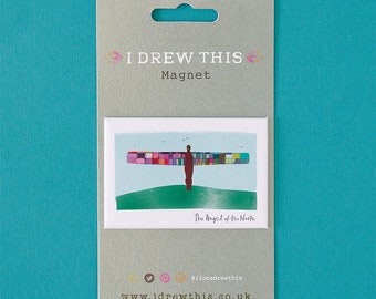 Angel of the North Magnet, Newcastle Gift, LMAG030