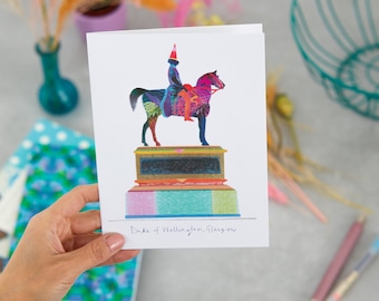 Duke of Wellington Card, Glasgow Art, LM069