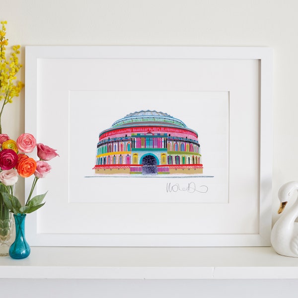 Royal Albert Hall Druck, London Kunst, The Proms