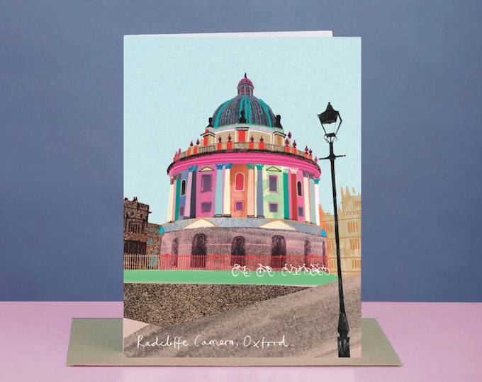 Radcliffe Camera Card//fine Art Card//blank Inside//greetings//dreaming