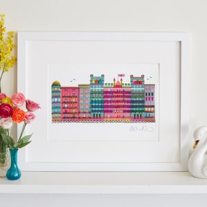 The Grand Hotel Brighton, Sussex Landmark Print