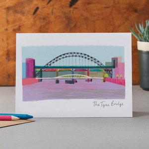 La carte Tyne Bridge, River Tyne Newcastle, LM031