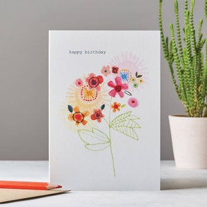 Alles Gute zum Geburtstag, Karte für Sie, LT007