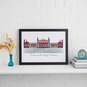 Kelvingrove Framed Print, Glasgow Gift, Scottish Architecture