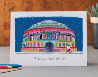 Royal Albert Hall Christmas Card, London Venue, LM077