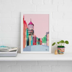 Christ Church Oxford Framed Print, Oxford Souvenir
