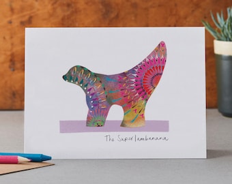 Superlambanana Card, Liverpool Landmark, Modern Art, LM026