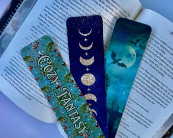 Romantasy Bookmark Set: Laminated Fantasy Book Lover Gift