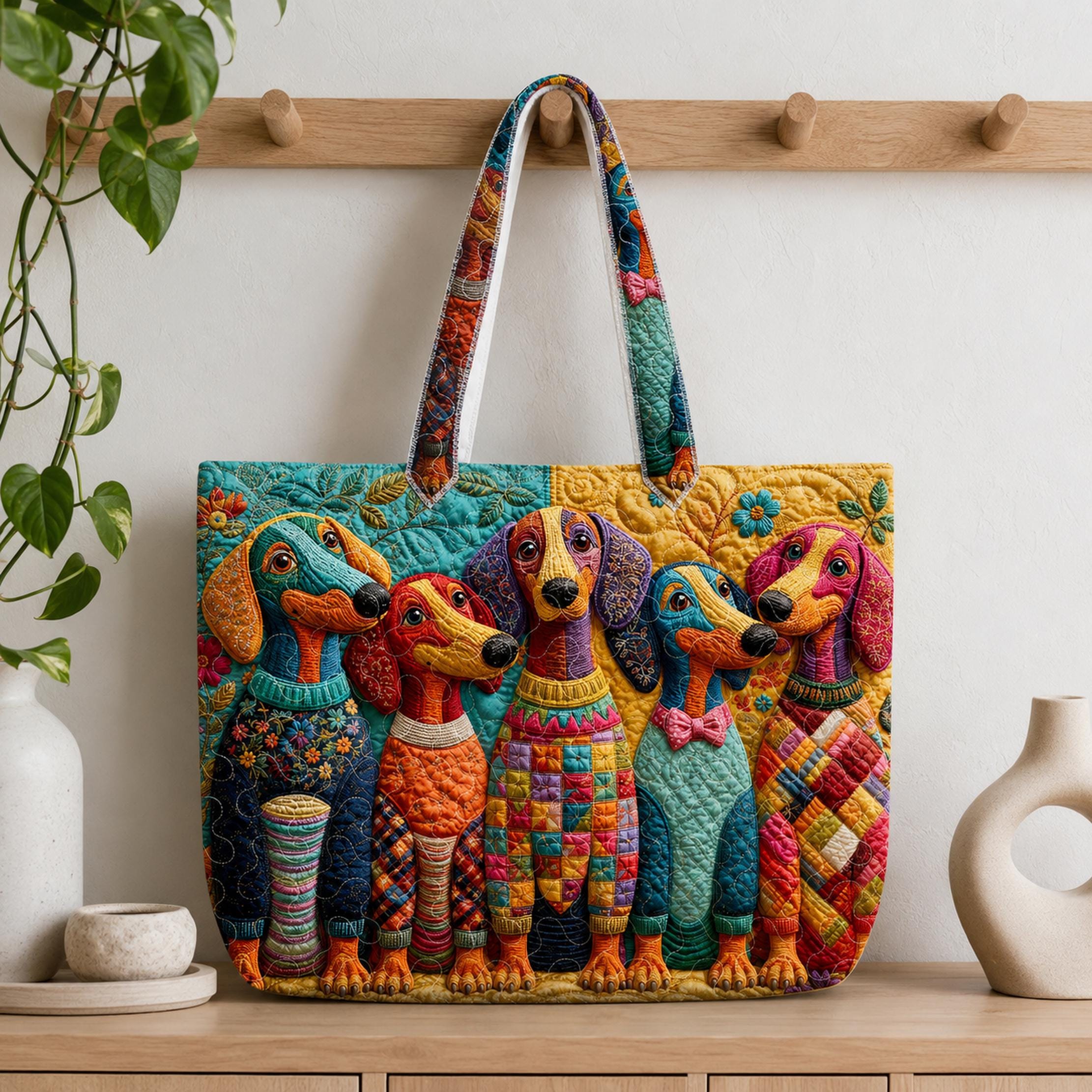 Dachshund tote bag - Etsy 日本