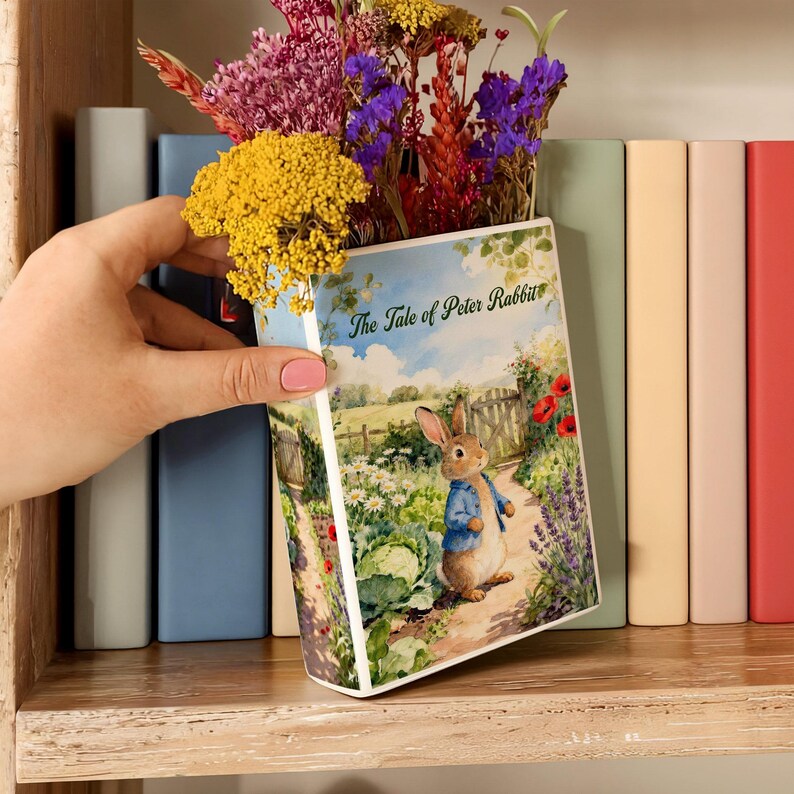 Peter Rabbit Ceramic Collection The Tale of Peter Rabbit Ceramic Book Vase, the Tale of Peter Rabbit ...
