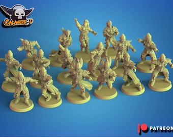 High elves fantasy football team / elves / elf team / fantasy football team / tabletop / miniatures / boardgame