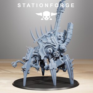 Gerador de enxame Pythonicus / Pythonicus / Demônio / Robô / Caveira / Inseto / Ficção Científica / Espaço / Mesa / Forja de Estação / Impressão 3D / Mini 4K / Jogos de Guerra imagem 6