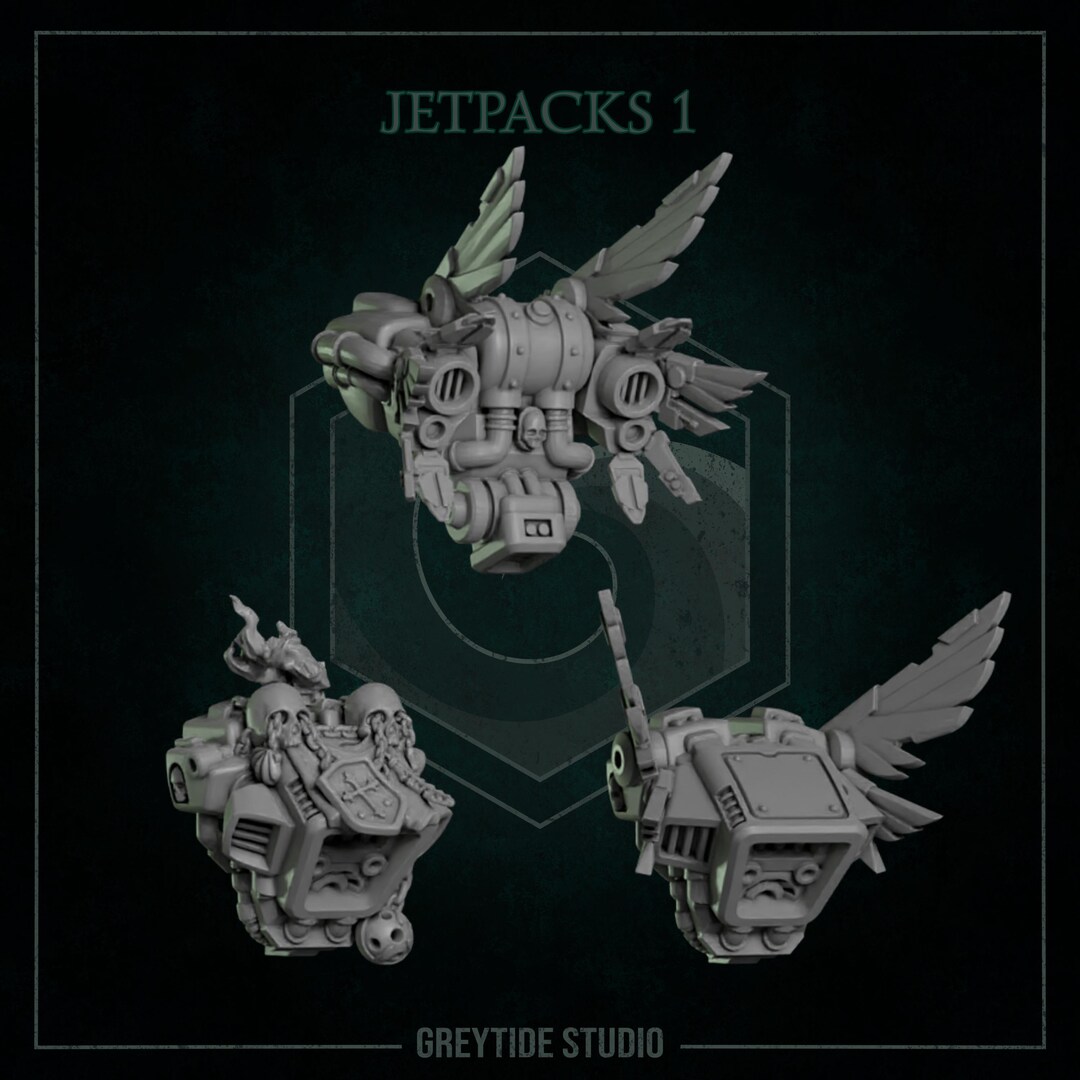 Jetpacks 1-3 / Backpacks / Jump Packs / Imperial / Marine / Pilgrim ...