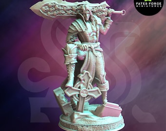 Almenhier / Vampir / Kämpfer / Todesritter / D&D / gm stash / 3D Print / Tabletop-Miniatur / 32 mm / 75 mm