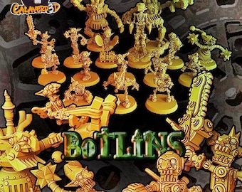 Team botlins football team / goblin / goblin team / mech / fantasy football team / tabletop / miniatures / boardgame