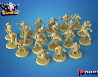 Griffin Claw football team / Human Team / fantasy football team / tabletop / miniatures / boardgame
