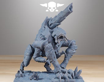 Fluxus xenárido / bicho / grandullón / tiránidos / alienígena / prole / enjambre / ciencia ficción / espacio / juego de mesa / Station Forge / impresión 3D / juegos de guerra