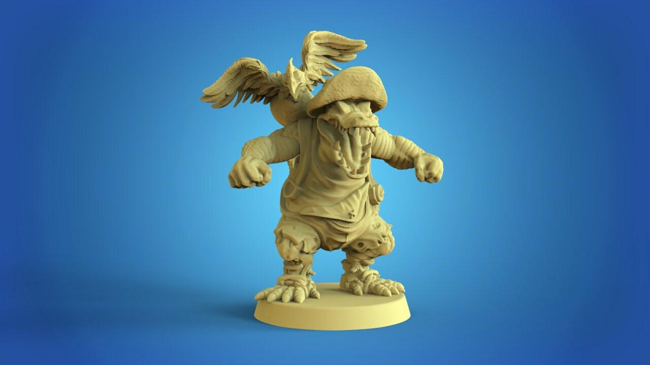 Redneck Lizards - Figurines Fantasy Football Blood Bowl, Neuf, Fabrication Française