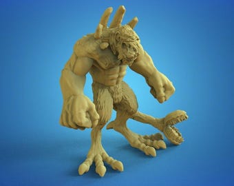 Jugador estrella demonio / fútbol fantasy / jugador estrella / equipo de fútbol fantasy demonio / abominación / juego de mesa / miniaturas / juego de mesa