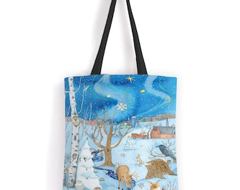 Winter Borealis Tote