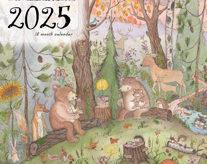 2025 Illuminations 12 Mo Calendar Etsy