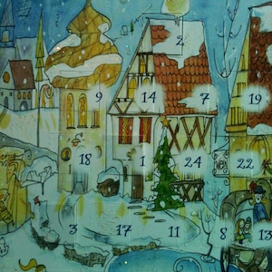 Advent Calendar German Market