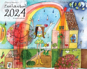 2024 Chrisanne 12 month calendar: "Enchanted"