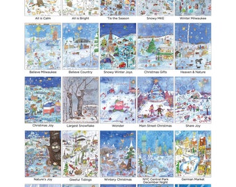 You Choose - 12 Pack of Chrisanne Advent Calendars