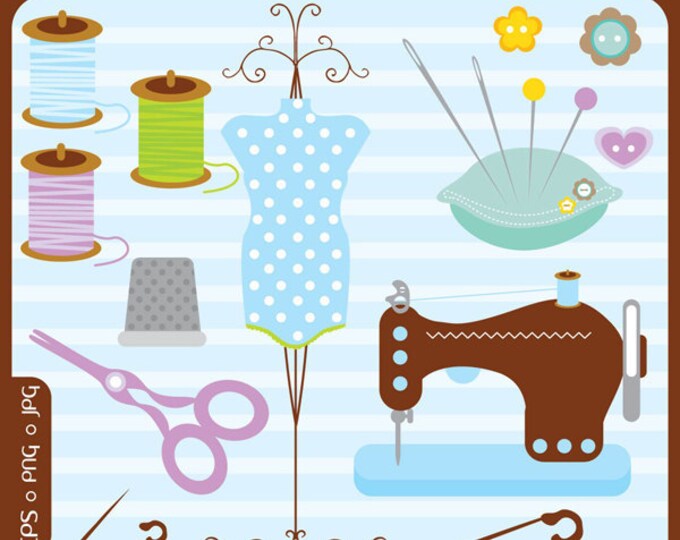 Sew Craft Sewing Machine Vintage Sewing Spool of Thread Etsy