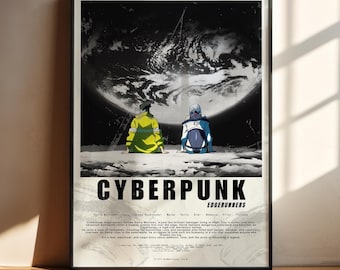 Cyberpunk: Edgerunners Poster / Premium Print / A5, A3 or A2