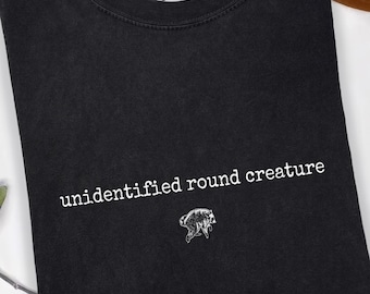 Comfort Colors® Unidentified Round Creature Shirt, Viral Raccoon Tee, Heavyweight Shirt, Funny Trash Panda Gift, Jimothy Wildlife Meme Tee