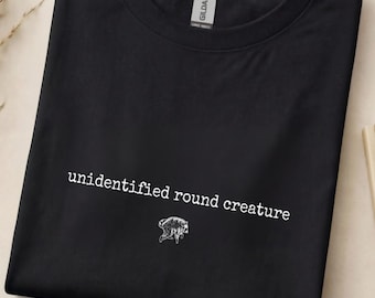 Jimothy Unidentified Round Creature Shirt, Funny Raccoon Sweatshirt, Trash Panda Graphic Tee, Wildlife Meme Gift, Cute Animal Lover Top