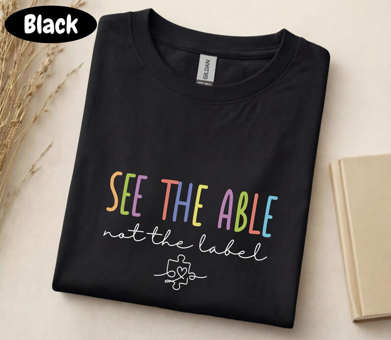 See the Able Not the Label Autism Acceptance Sweatshirt, Neurodiversity ...