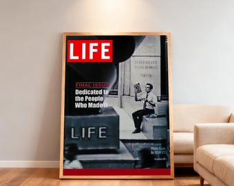 The Secret Life of Walter Mitty Movie Poster | High-Definition Replica Canvas Printing | Frameless | Movie Fan Gifts | Wall Decorations