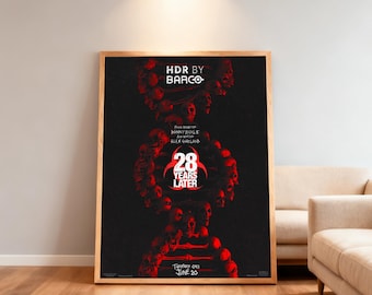 28 years later Movie Poster | High-Definition Replica Canvas Printing | Frameless | Movie Fan Gifts | Wall Decorations