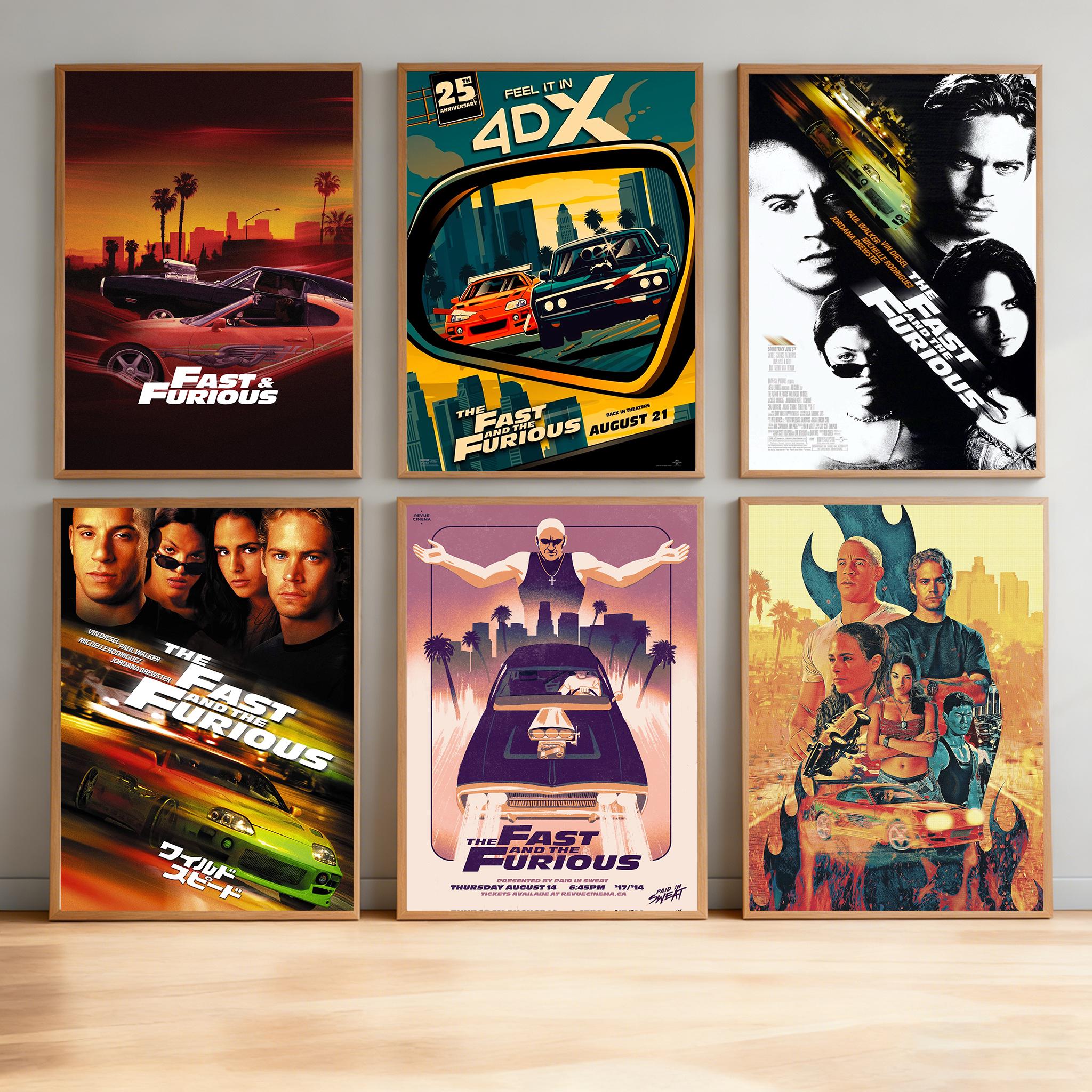 Fast furious poster - Etsy 日本