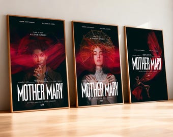 Mother Mary Movie Poster | High-Definition Replica Canvas Printing | Frameless | Movie Fan Gifts | Wall Decorations