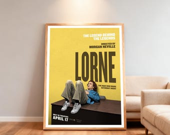 Lorne Movie Poster | High-Definition Replica Canvas Printing | Frameless | Movie Fan Gifts | Wall Decorations