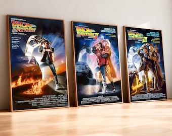バック・トゥ・ザ・フューチャー オリジナルデザイン映画ポスター