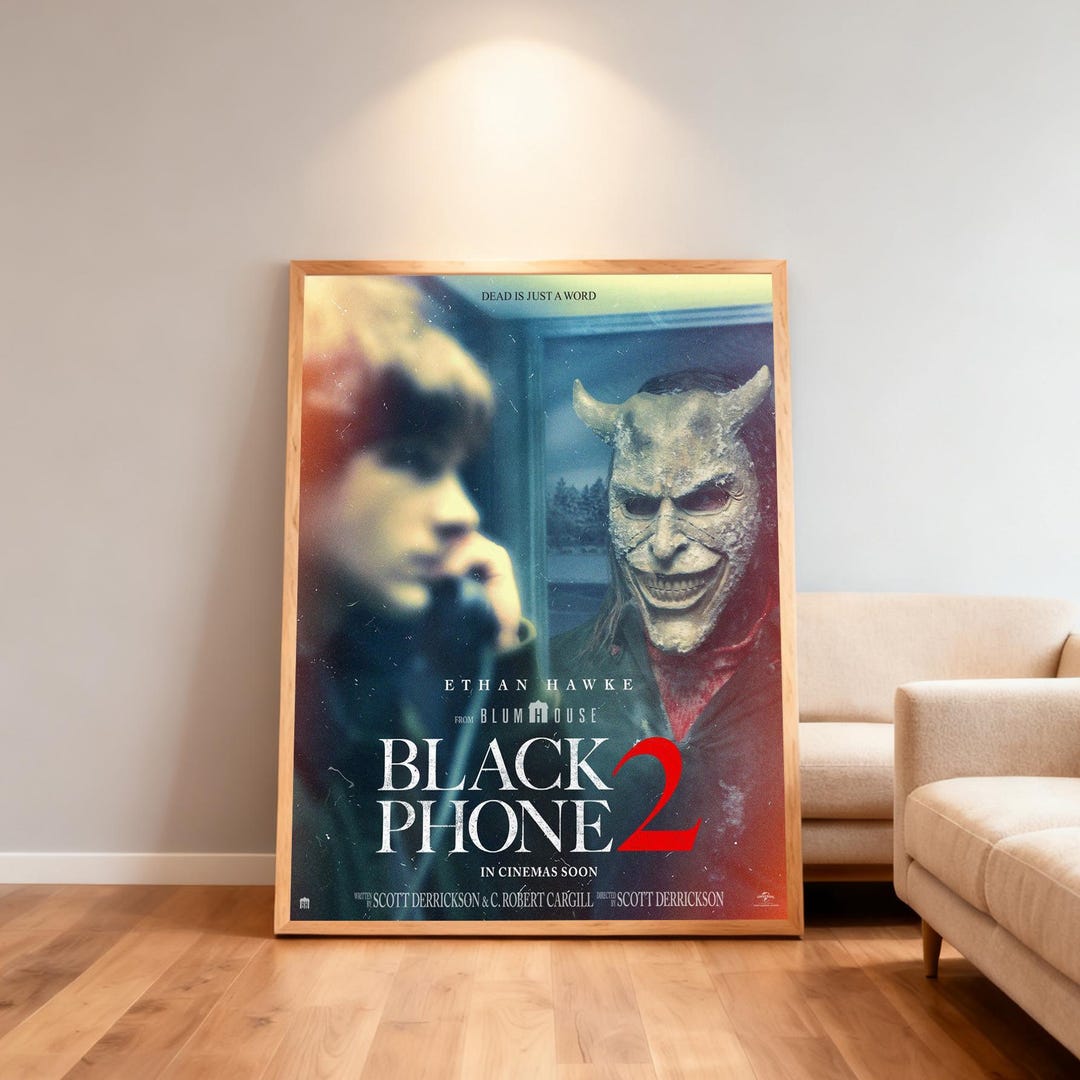 Black Phone 2 Movie Poster | High-definition Replica Canvas Printing ...