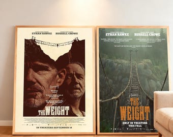 Pôster do filme The Weight | Impressão em tela de alta definição | Sem moldura | Presente para fãs de cinema | Decoração de parede
