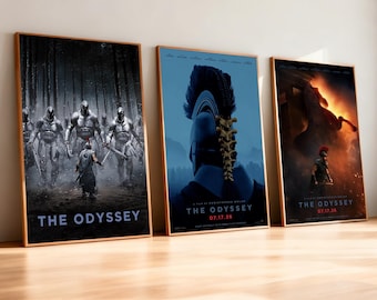The Odyssey Movie Poster | High-Definition Replica Canvas Printing | Frameless | Movie Fan Gifts | Wall Decorations