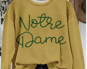 Womens Notre Dame Sweatshirt