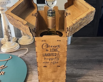 Wine Bottle Gift Box