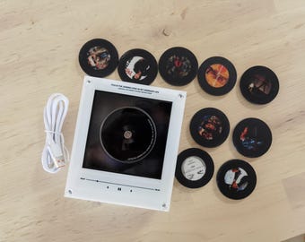 Magnes na lodówkę, pozytywka NFC, motyw Michaela Jacksona, klips do dzwonka z piosenką MP3