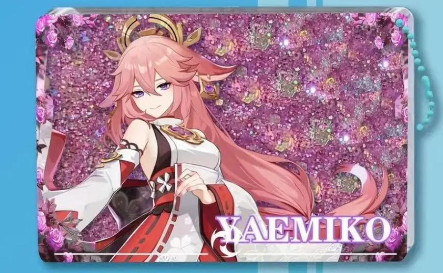 Genshin Impact Yae Miko Quicksand Acrylic Block, 9cm X 6cm - Etsy