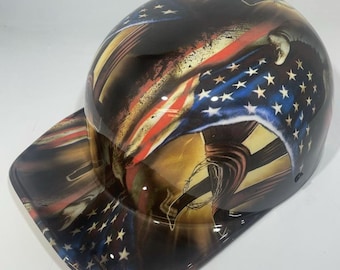 Mike's Pro Lids Custom Chrome Flatboy Novelty Helmet - Etsy