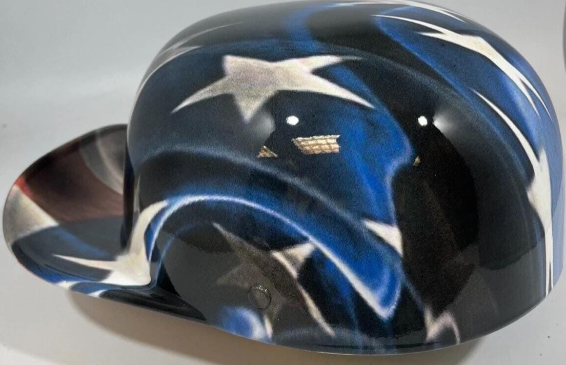 crazy j's motorcycle helmet Maltese DOT SOA Limited Edition S